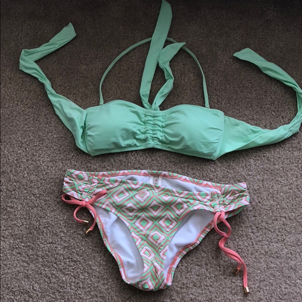 2 piece convertible swimsuit
